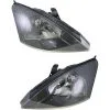 DIY Solutions - Halogen Headlight Assembly - Set Of 2 - 2003 - 2004 Ford Focus - LHT08750 -Intake System Parts Shop D0162 Y327278 1