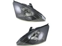 DIY Solutions - Halogen Headlight Assembly - Set Of 2 - 2003 - 2004 Ford Focus - LHT08750
