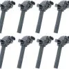 TRQ - Ignition Coil Kit - 8 Piece - 1998 - 2000 Lexus LS400 - ICA61592 -Intake System Parts Shop D0166 K466952 1