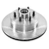 DuraGo - Front Brake Rotor And Hub Assembly - Vented Rotor - 1991 - 1996 Dodge Dakota RWD - BR5347 -Intake System Parts Shop D0166 W132248 1