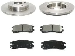 DuraGo - Rear Ceramic Brake Pad And Rotor Kit - 2000 - 2005 Buick LeSabre - BK7103916