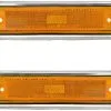 DIY Solutions - Front Side Marker Light Set 2 Piece Set - Chrome Trim - 1981 - 1986 Chevrolet C10 - LHT05581 1 DIY Solutions - Front Side Marker Light Set 2 Piece Set - Chrome Trim - 1981 - 1986 Chevrolet C10 - LHT05581 -Intake System Parts Shop D0168 J744197 1