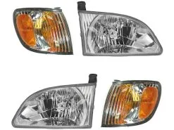DIY Solutions - Headlight And Cornering Light Kit - 4 Piece - 2001 - 2003 Toyota Sienna - LHT04161