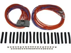 Dorman - Combination Switch Connector - 20 Pin Male Connector - 40 Wires With Female Pins - 20 Crimp Connectors - 20 Heat Shrink Tubes - 1998 - 2006 Jeep Wrangler - 645-206