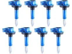 Replacement - Blue Ignition Coil Kit (Set Of 8)- 2011 - 2016 Ford F-150 5.0L V8 - 904-118B-K8