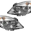 DIY Solutions - Headlight Assembly Set Of 2 - 2007 - 2009 Saturn Aura (From 4/11/2007) - LHT03675 -Intake System Parts Shop D0176 R649534 1