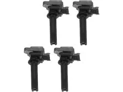 TRQ - Ignition Coil Set - 4 Piece Set - 2003 - 2011 Saab 9-3 Sedan 2.0L 4-Cylinder Turbo - ICA61384