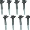 TRQ - Ignition Coil Set Of 8 - 2011 - 2016 Ford F150 5.0L V8 (Up To 02/05/2016) - ICA61590 -Intake System Parts Shop D0179 H848875 1