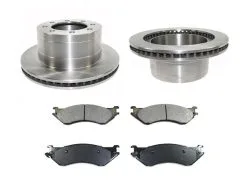 DuraGo - Rear Ceramic Brake Pad And Rotor Kit - 2003 - 2008 Dodge Ram 3500 - BK7085916