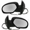 DIY Solutions - Power Door Mirror - Set Of 2 - Textured Black - Manual Folding - With Heated Glass - 2007 - 2013 Chevrolet Silverado 1500 - MIR03887