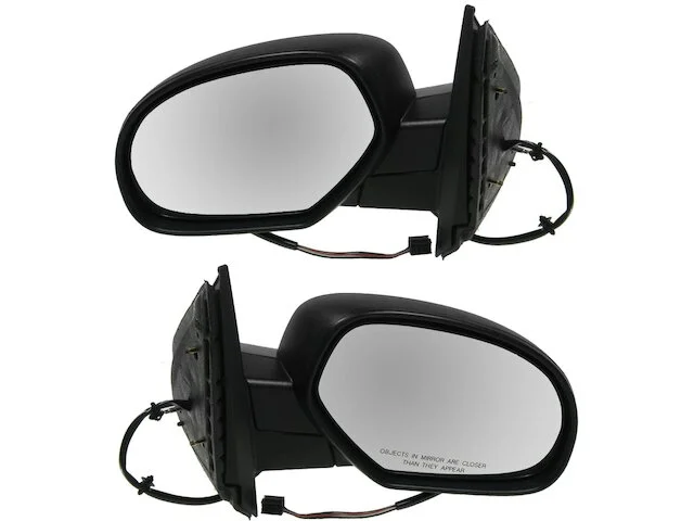 DIY Solutions - Power Door Mirror - Set Of 2 - Textured Black - Manual Folding - With Heated Glass - 2007 - 2013 Chevrolet Silverado 1500 - MIR03887 3 DIY Solutions - Power Door Mirror - Set Of 2 - Textured Black - Manual Folding - With Heated Glass - 2007 - 2013 Chevrolet Silverado 1500 - MIR03887