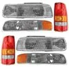 DIY Solutions - Headlight Tail Light Parking Light Kit - 6 Piece - 2001 - 2002 Chevrolet Silverado 2500 HD - LHT04277 -Intake System Parts Shop D0182 Q968454 1