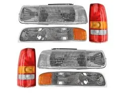 DIY Solutions - Headlight Tail Light Parking Light Kit - 6 Piece - 2001 - 2002 Chevrolet Silverado 2500 HD - LHT04277