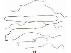 Dorman - Brake Hydraulic Line Kit - 8 Piece - 1999 - 2000 Ford F-350 Super Duty 4WD Extended Cab Pickup With 81 Inch Bed (with Single Rear Wheel And 2-Wheel ABS) - 919-227