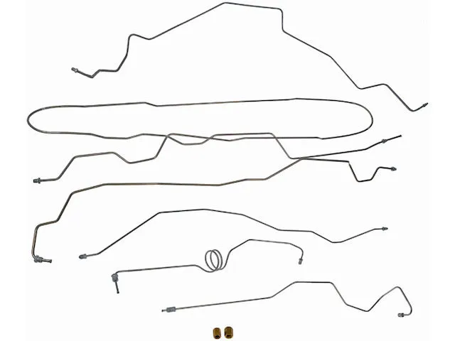 Dorman - Brake Hydraulic Line Kit - 8 Piece - 1999 - 2000 Ford F-350 Super Duty 4WD Extended Cab Pickup With 81 Inch Bed (with Single Rear Wheel And 2-Wheel ABS) - 919-227 3 Dorman - Brake Hydraulic Line Kit - 8 Piece - 1999 - 2000 Ford F-350 Super Duty 4WD Extended Cab Pickup With 81 Inch Bed (with Single Rear Wheel And 2-Wheel ABS) - 919-227
