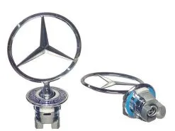 Genuine - (1) Hood Star Assembly Emblem - 1994 - 2000, 2006 - 2007 Mercedes-Benz C280 - W0133-1625228