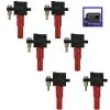 DIY Solutions - Ignition Coil Kit - 6 Piece - 2006 - 2007 Subaru B9 Tribeca 3.0L H6 - IGN00293 -Intake System Parts Shop D0184 Y449328 1