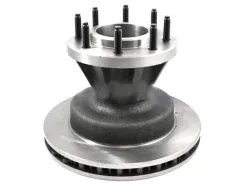 DuraGo - Front Brake Rotor And Hub Assembly - 1999 - 2002 Ford F350 Super Duty RWD (Dual Rear Wheel) (Twin I-Beam Axle) - BR54076