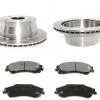 DuraGo - Rear Ceramic Brake Pad And Rotor Kit - 1997 - 2005 Chevrolet Blazer - BK7102216