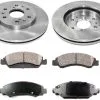 DuraGo - Front Semi-Metallic Brake Pad And Rotor Kit - 2007 - 2018 GMC Sierra 1500 - BK7106832 -Intake System Parts Shop D0187 Z763715 1