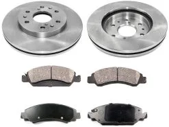 DuraGo - Front Semi-Metallic Brake Pad And Rotor Kit - 2007 - 2018 GMC Sierra 1500 - BK7106832