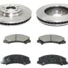 DuraGo - Front Ceramic Brake Pads And Rotor Kit - 2006 - 2013 Chevrolet Impala - BK7107812 -Intake System Parts Shop D0188 G723596 1