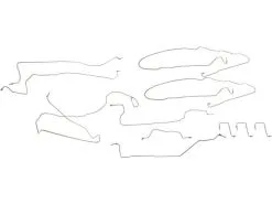 Dorman - Brake Hydraulic Line 11 Piece Kit - 2003 - 2006 Chevrolet Tahoe With RPO Code JL4 (Active Brake Control) - 919-154