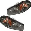 DIY Solutions - Headlight Assembly Set Of 2 - 2000 - 2004 Chevrolet Impala (Up To 2/06/2004 Production Date) - LHT08712 -Intake System Parts Shop D0191 H715493 1