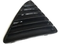 Replacement - Outer Right Passenger Side Glossy Black Bumper Grille - 2012 - 2014 Ford Focus - 941-016