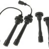 United Automotive - Spark Pug Wire And Coil Boot Set - 2 Leads - 1998 - 2004 Mitsubishi Galant 2.4L 4-Cylinder - 5415BK -Intake System Parts Shop D0195 N755419 1