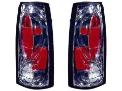 DIY Solutions - Tail Light - Set Of 2 - With Chrome Bezel - 1988 - 1999 Chevrolet C1500 - LHT08101
