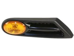 Genuine - Right Passenger Side Turn Signal Assembly - 2011 - 2014 Mini Cooper (From 08/01/2010) With Amber Indicator Lights And Without Aerodynamics Package - W0133-1965963